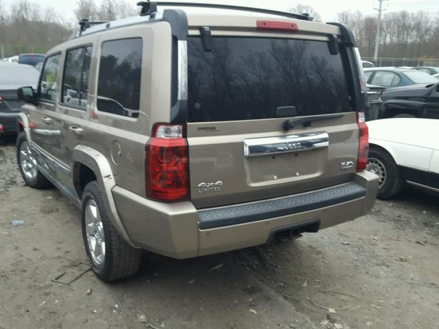 1J8HG58236C314002 - 2006 JEEP COMMANDER BROWN photo 3