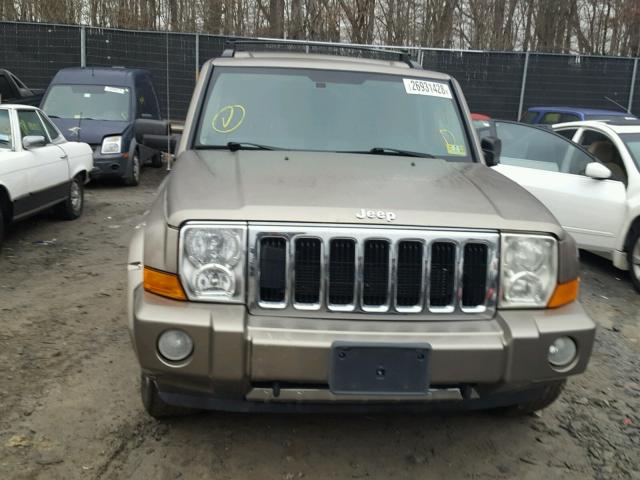 1J8HG58236C314002 - 2006 JEEP COMMANDER ყავისფერი ფოტო 9