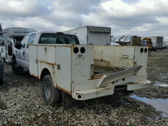 1FDWW37P03EB79284 - 2003 FORD F350 SUPER WHITE photo 3