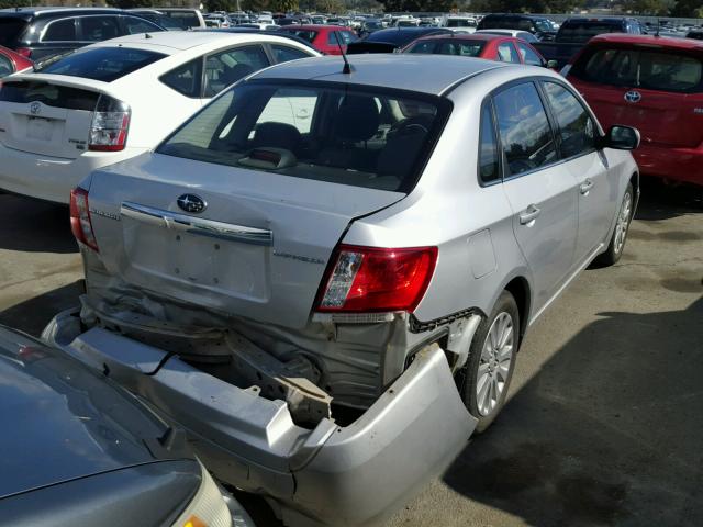 JF1GE61628H521083 - 2008 SUBARU IMPREZA 2. SILVER photo 4