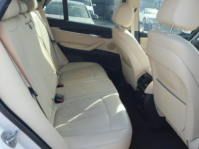 5UXKR2C59G0R70990 - 2016 BMW X5 SDRIVE3 WHITE photo 6