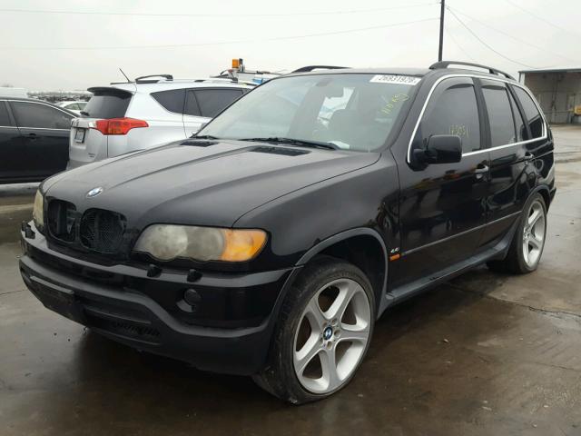 WBAFB33541LH17773 - 2001 BMW X5 4.4I BLACK photo 2