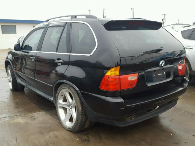 WBAFB33541LH17773 - 2001 BMW X5 4.4I BLACK photo 3