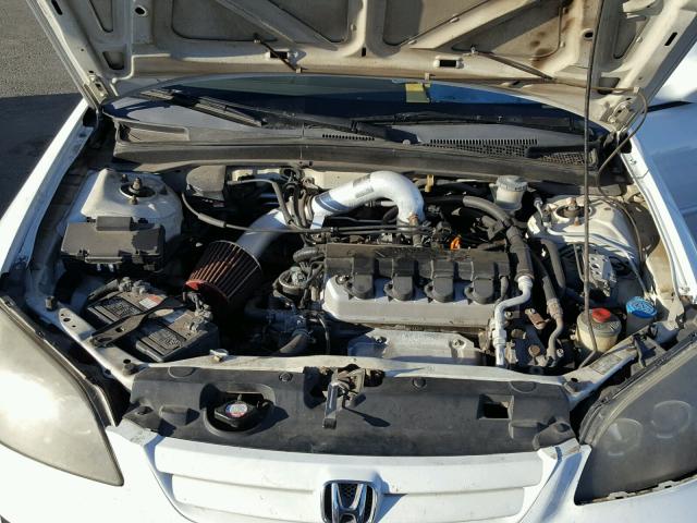 2HGES26883H503866 - 2003 HONDA CIVIC EX თეთრი ფოტო 7