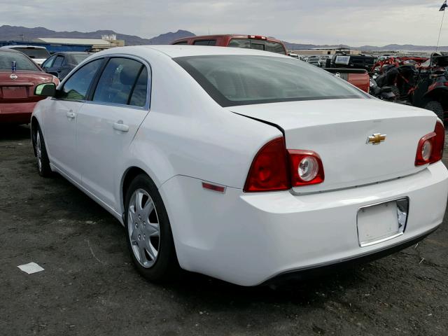 1G1ZA5E00AF194997 - 2010 CHEVROLET MALIBU LS თეთრი ფოტო 3