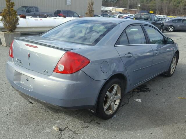 1G2ZG58N574145865 - 2007 PONTIAC G6 BASE BLUE photo 4