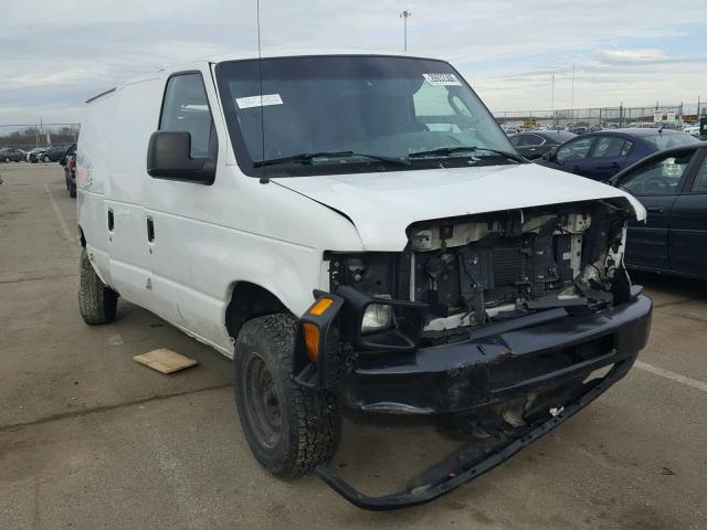 1FTNE14W98DB19813 - 2008 FORD ECONOLINE WHITE photo 1