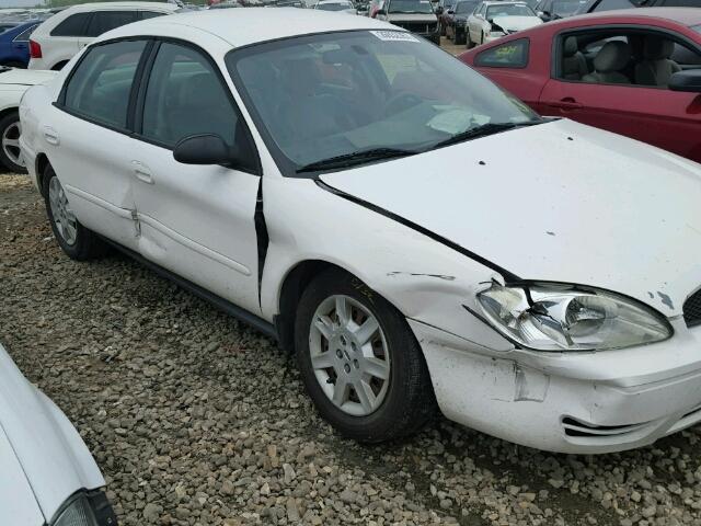 1FAFP53U87A195860 - 2007 FORD TAURUS WHITE photo 9