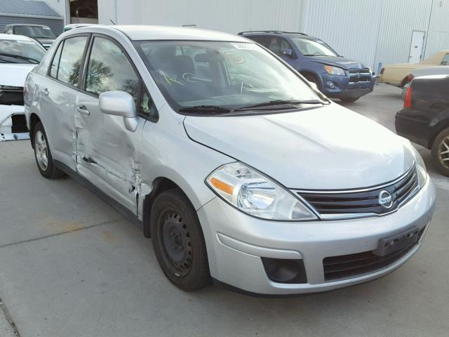 3N1BC1AP1AL366462 - 2010 NISSAN VERSA S SILVER photo 1