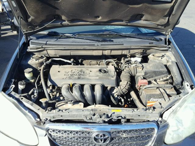 1NXBR32E97Z925349 - 2007 TOYOTA COROLLA CE CHARCOAL photo 7