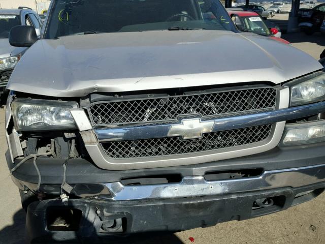 2GCEC19T351241711 - 2005 CHEVROLET SILVERADO SILVER photo 9