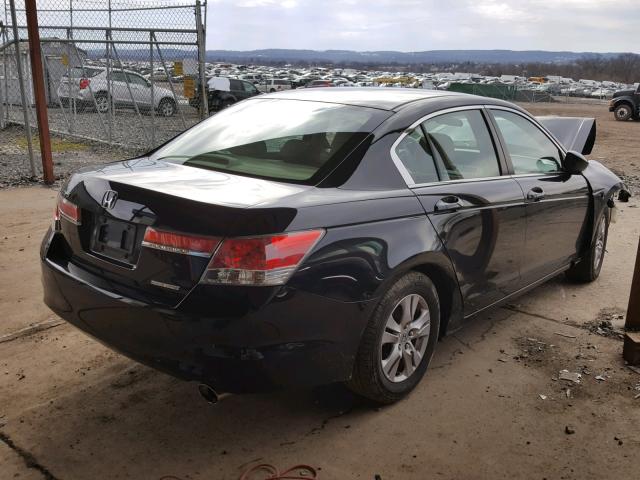 1HGCP2F63CA236111 - 2012 HONDA ACCORD SE BLACK photo 4