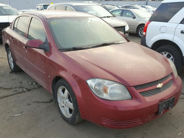 1G1AT58H997195306 - 2009 CHEVROLET COBALT LT MAROON photo 1