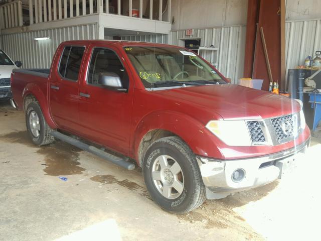 1N6AD07U56C448241 - 2006 NISSAN FRONTIER C RED photo 1