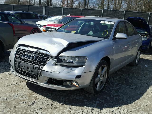 WAUDH74F98N036816 - 2008 AUDI A6 3.2 QUA SILVER photo 2