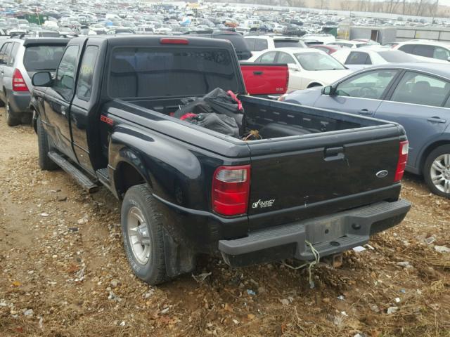 1FTYR14E81TA94696 - 2001 FORD RANGER SUP BLACK photo 3