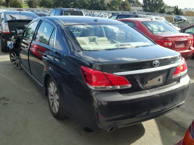 4T1BK3DBXBU391052 - 2011 TOYOTA AVALON BAS 黑色 照片 3