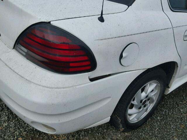 1G2NE52F54C223665 - 2004 PONTIAC GRAND AM S თეთრი ფოტო 9