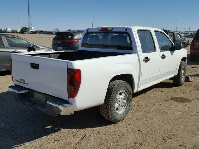 1GCCS13E278194644 - 2007 CHEVROLET COLORADO WHITE photo 4