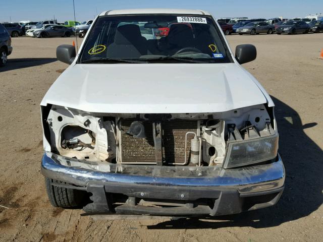 1GCCS13E278194644 - 2007 CHEVROLET COLORADO WHITE photo 9