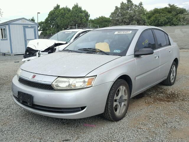 1G8AZ52F14Z127067 - 2004 SATURN ION LEVEL ვერცხლისფერი ფოტო 2