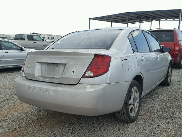 1G8AZ52F14Z127067 - 2004 SATURN ION LEVEL ვერცხლისფერი ფოტო 4