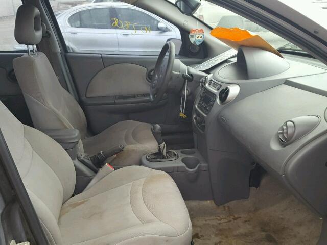 1G8AZ52F14Z127067 - 2004 SATURN ION LEVEL ვერცხლისფერი ფოტო 5