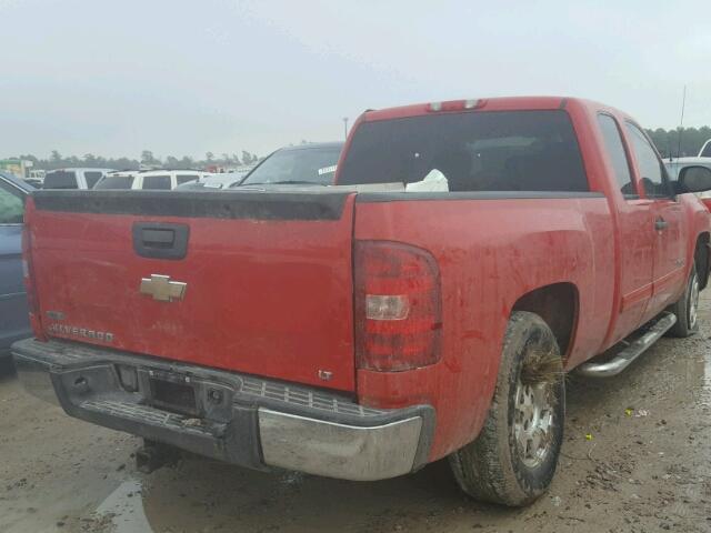 1GCSCSE09AZ114497 - 2010 CHEVROLET SILVERADO RED photo 4