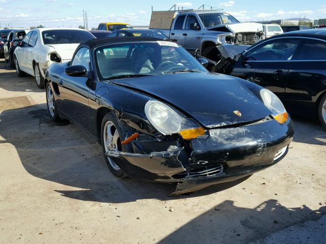 WP0CA2987YU624929 - 2000 PORSCHE BOXSTER BLACK photo 1