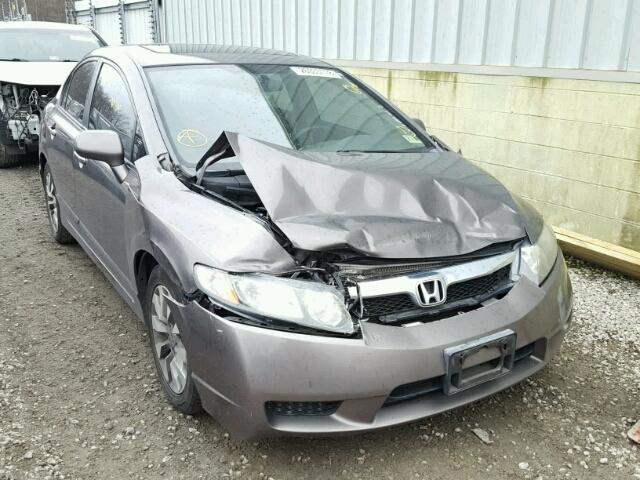 1HGFA168X9L013068 - 2009 HONDA CIVIC EX GRAY photo 1