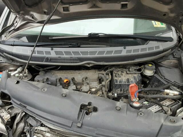 1HGFA168X9L013068 - 2009 HONDA CIVIC EX ნაცრისფერი ფოტო 7