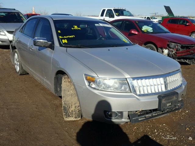 3LNHM26T87R617107 - 2007 LINCOLN MKZ SILVER photo 1