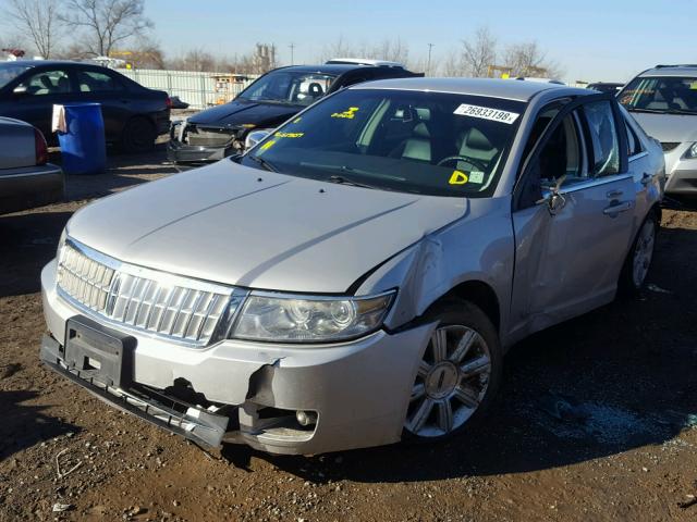 3LNHM26T87R617107 - 2007 LINCOLN MKZ SILVER photo 2