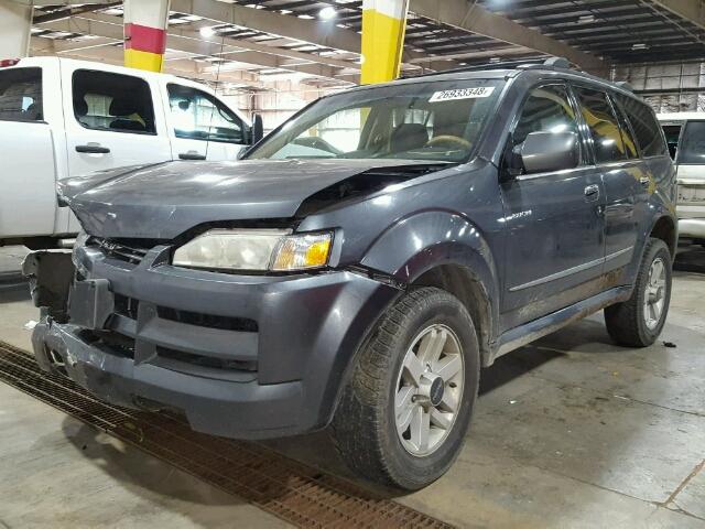 4S2CE58X424608097 - 2002 ISUZU AXIOM XS Boz foto 2