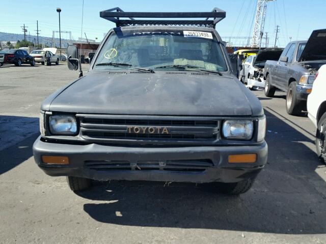 JT5VN94T8K0009611 - 1989 TOYOTA PICKUP CAB BLACK photo 10