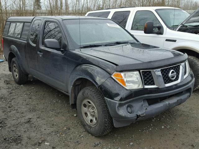 1N6BD06T38C405095 - 2008 NISSAN FRONTIER K BLACK photo 1