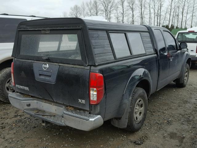 1N6BD06T38C405095 - 2008 NISSAN FRONTIER K BLACK photo 4