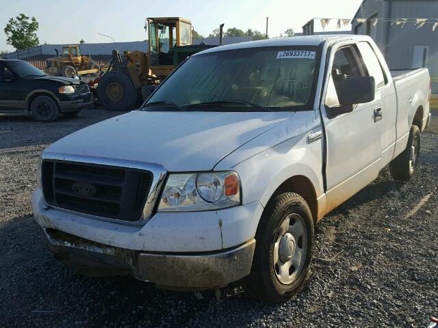 1FTRX12W64NC55450 - 2004 FORD F150 WHITE photo 2