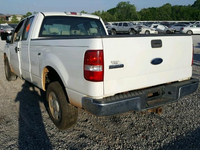 1FTRX12W64NC55450 - 2004 FORD F150 WHITE photo 3