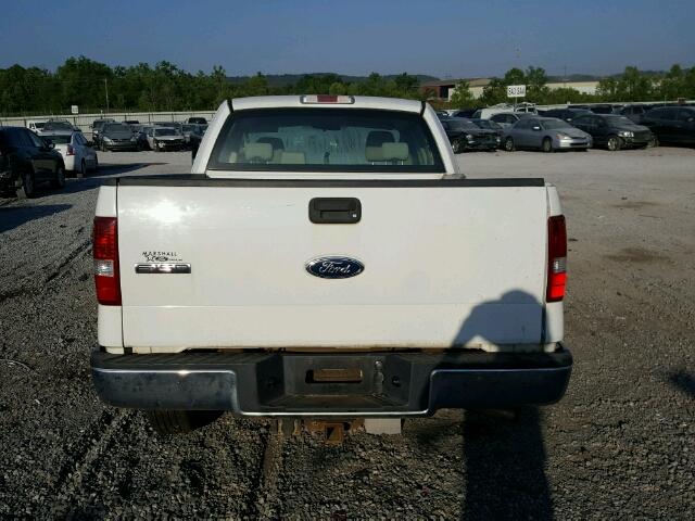 1FTRX12W64NC55450 - 2004 FORD F150 WHITE photo 6