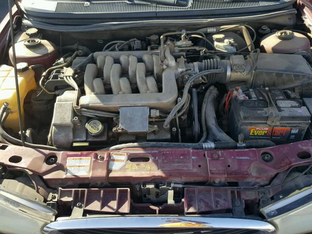 1FAFP66L3WK261958 - 1998 FORD CONTOUR LX RED photo 7
