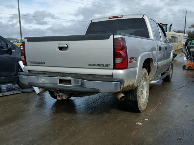 2GCEK13T841429005 - 2004 CHEVROLET SILVERADO SILVER photo 4