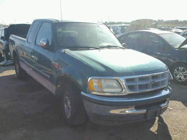 1FTZX1766WNB88750 - 1998 FORD F150 GREEN photo 1