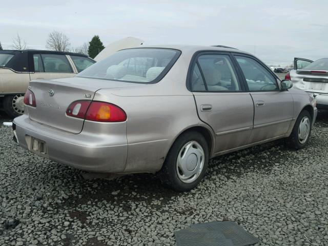 1NXBR18EXWZ122219 - 1998 TOYOTA COROLLA VE TAN photo 4