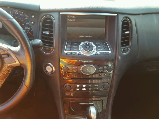 JNKAJ09F18M354766 - 2008 INFINITI EX35 BASE BLUE photo 9