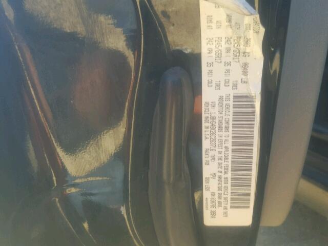 1J8HG48K26C263716 - 2006 JEEP COMMANDER BLACK photo 10