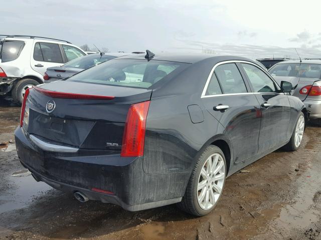 1G6AH5S34D0159646 - 2013 CADILLAC ATS LUXURY BLACK photo 4