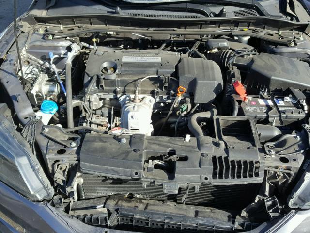 1HGCR2F79DA255136 - 2013 HONDA ACCORD EX GRAY photo 7