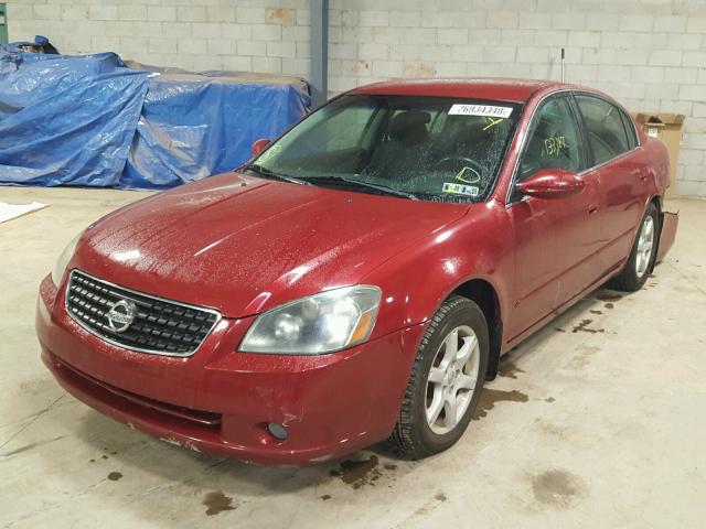 1N4AL11D66C258216 - 2006 NISSAN ALTIMA S RED photo 2