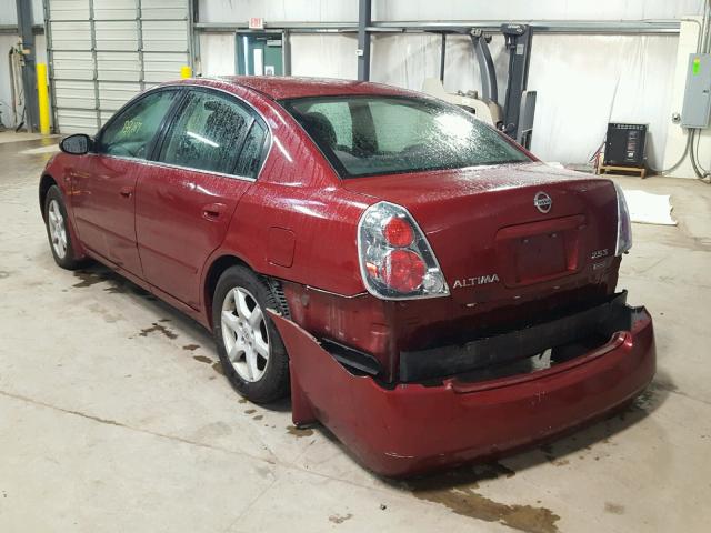 1N4AL11D66C258216 - 2006 NISSAN ALTIMA S RED photo 3